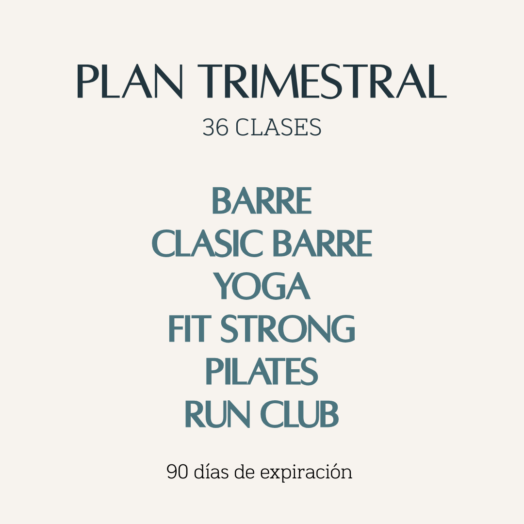TRIMESTRAL - 3 VECES SEMANA