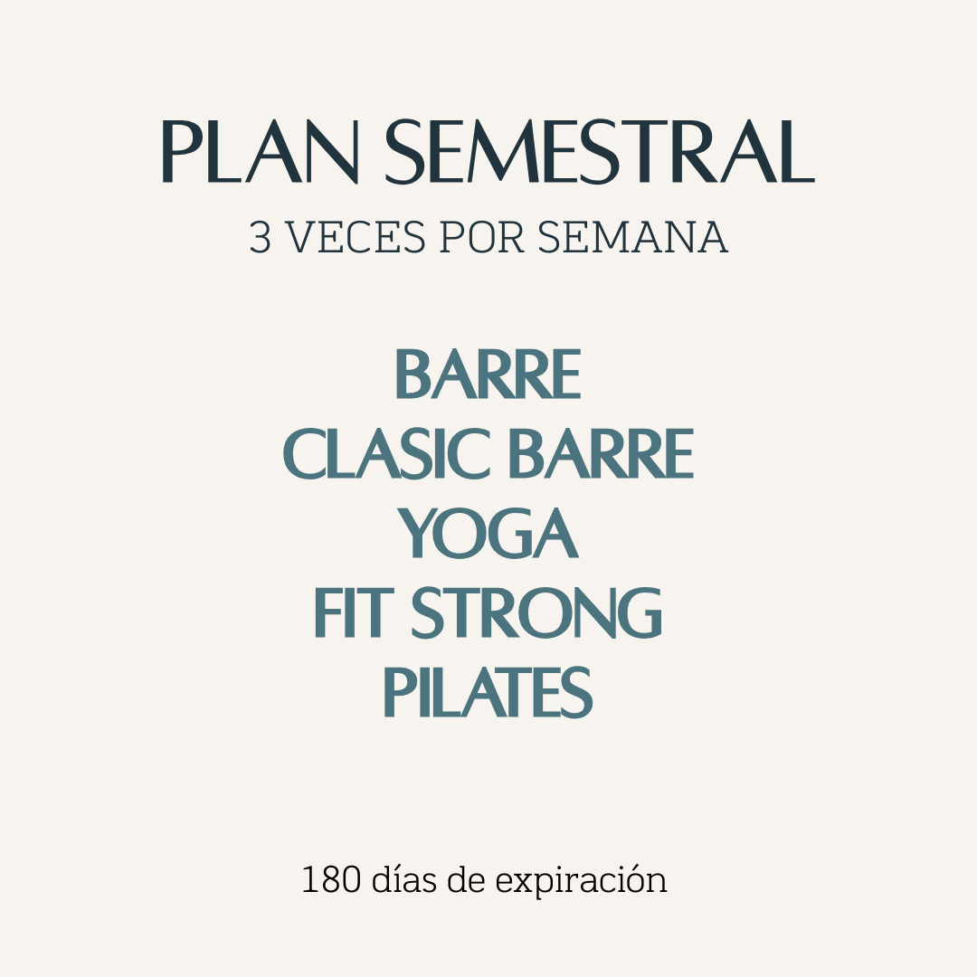SEMESTRAL - 3 VECES SEMANA