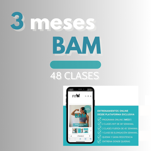 BAM - Body And Mind - 3 MESES