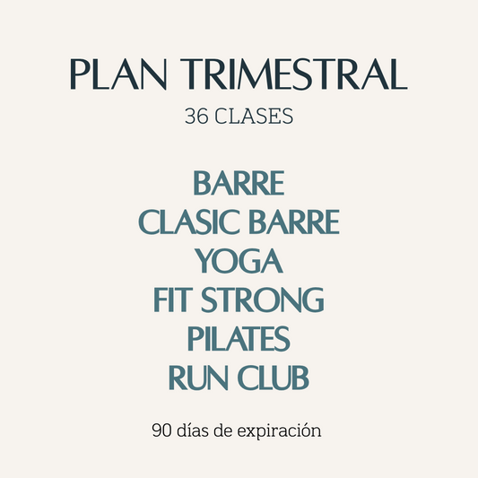 TRIMESTRAL - 3 VECES SEMANA