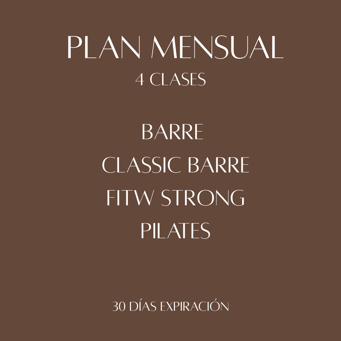 LOS LEONES - MENSUAL - 4 CLASES