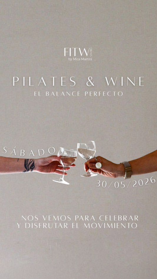 PILATES & WINE  sábado 30